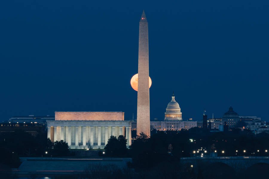 Washington Dc Full Moon P42ak3nxjwqeji6e