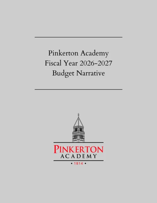 Cover page of Fiscal Year 2026-2027 Budget Narrative