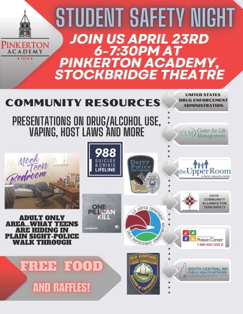 Student Safety Night - April 23rd