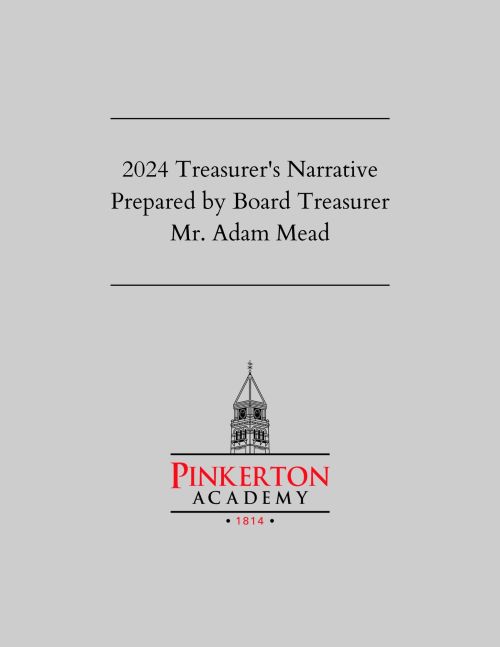 2024 Treasurer's Narrative