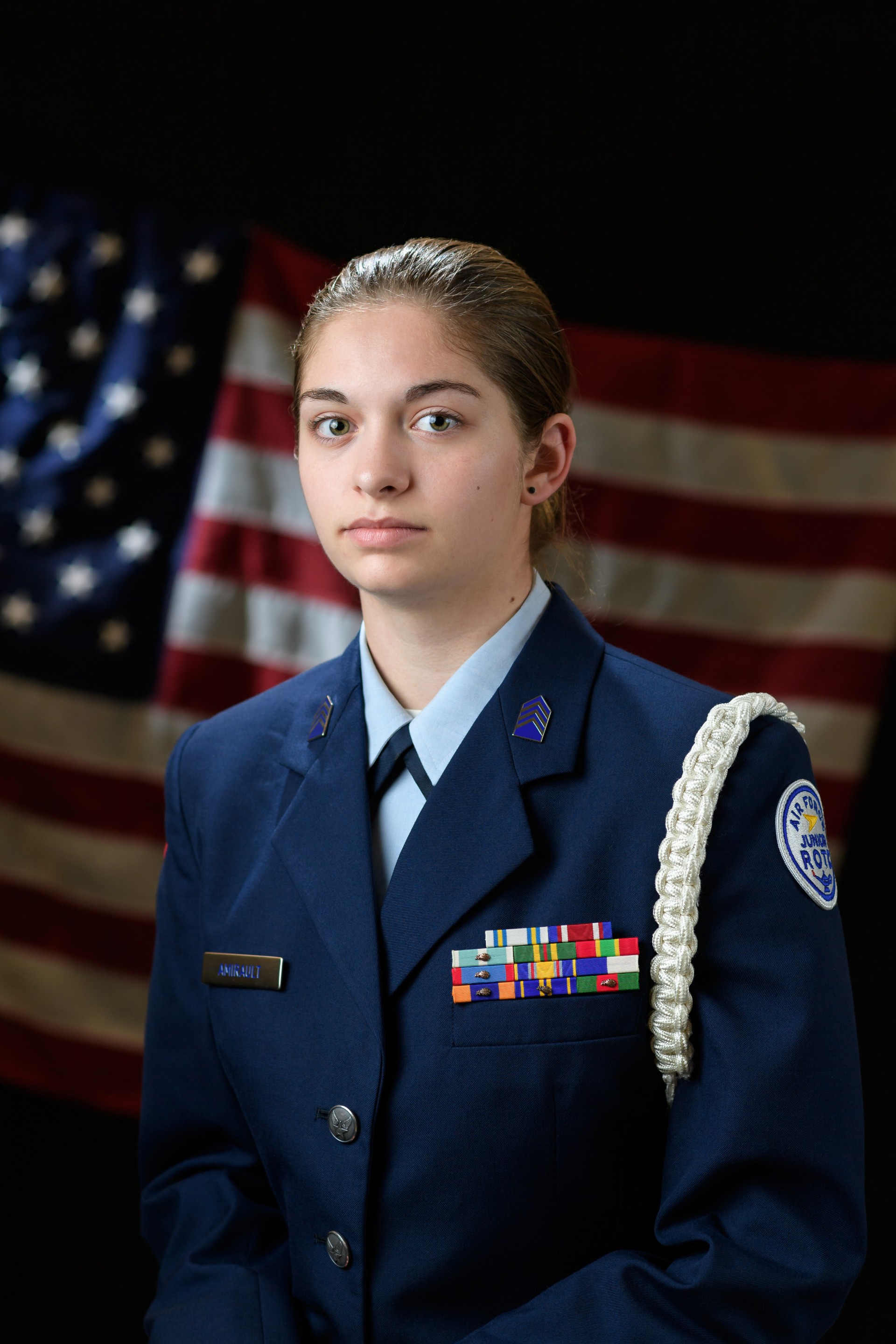 Pinkerton Academy Air Force Junior ROTC Cadet Receives ROTC Scholarship