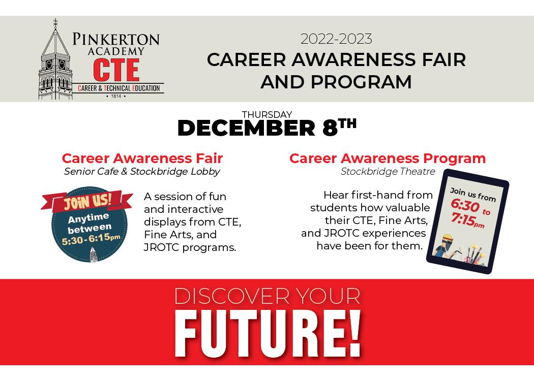 Career Awareness Fair and Program Pinkerton Academy